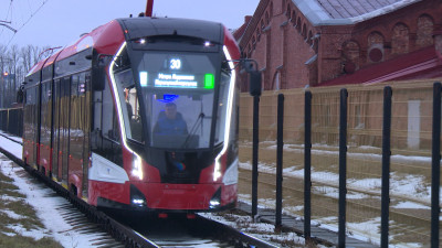В Петербурге презентовали новую модель трамваев «Невский»
