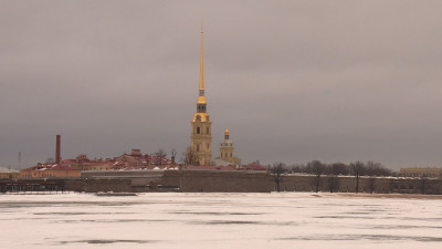 В первый день года Петербурге объявили «желтый» уровень погодной опасности