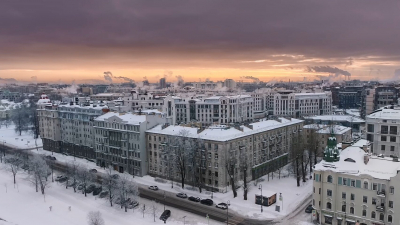 В Петербурге объявят «желтый» уровень погодной опасности из-за ветра до 17 м/с