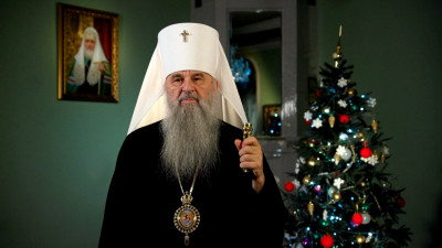 Митрополит Санкт-Петербургский и Ладожский Варсонофий поздравил петербуржцев с Рождеством