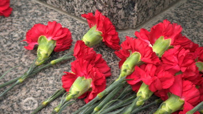 Медики возложили цветы к памятнику выдающемуся хирургу Иустину Джанелидзе