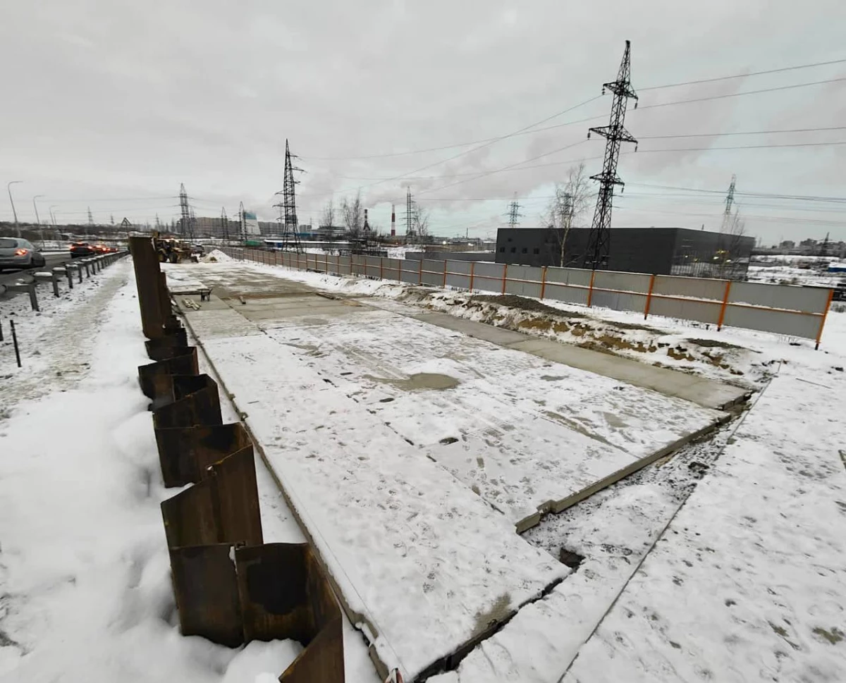 В Кудрово началось строительство развязки с Мурманским шоссе - tvspb.ru