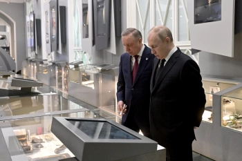 Александр Беглов поблагодарил Владимира Путина за выставку «Россия» и продление ее работы