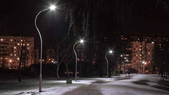 В Муринском парке проложат более 30 км кабеля для новых фонарей - tvspb.ru