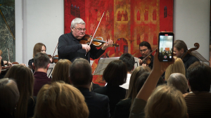 Концерт Сергея Стадлера к юбилею Рахманинова в галерее