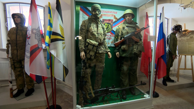 В Музее артиллерии открылась выставка о спецоперации и защите Донбасса