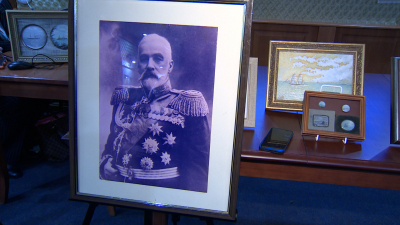 На ледоколе Красин отметили 170 лет со дня рождения адмирала Ивана Григоровича