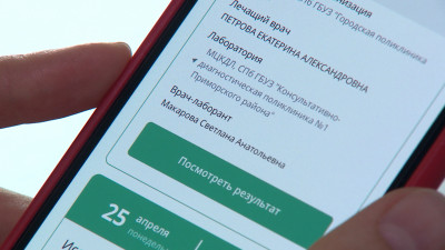 Сервисом «Мое здоровье» воспользовались 1,7 млн петербуржцев за год