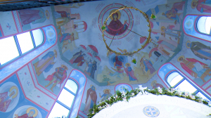 В честь Положения пояса Пресвятой Богородицы —  как восстанавливали храм колокольни Воскресенского Новодевичьего монастыря