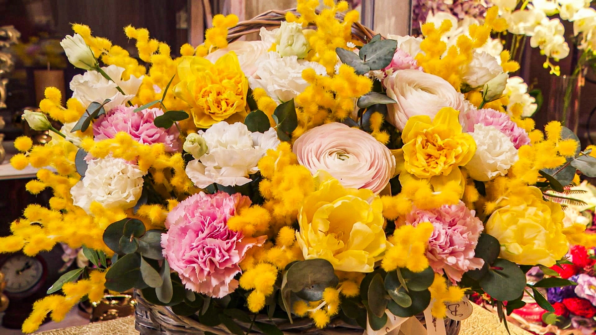 Флорист рассказала, как правильно выбрать цветы к 8 Марта - tvspb.ru