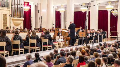 Академический русский оркестр отметил 135-летие концертом в Филармонии