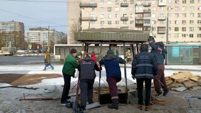 В девяти районах Петербурга пресекли работу 41 незаконного прилавка