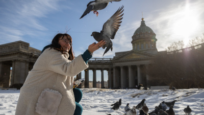 Вторник стал самым теплым днем в Петербурге с начала года