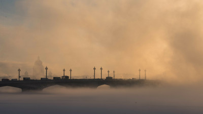 Петербуржцев предупредили о ночном тумане