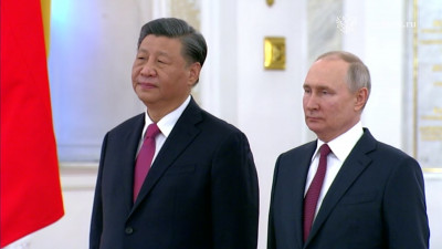 В Кремле начались переговоры Путина и Си Цзиньпина в закрытом режиме