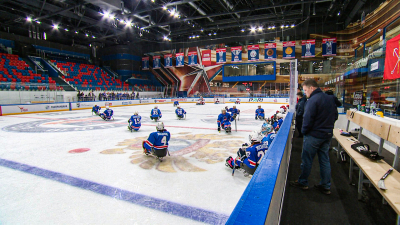 Петербуржцы одержали победу на Всероссийском турнире по следж-хоккею