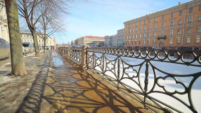 В Петербурге снег сойдёт к 10 апреля