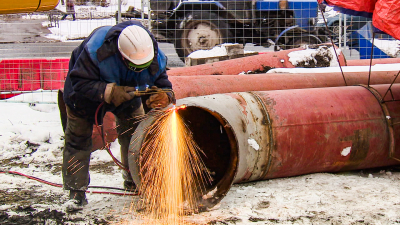 В Красногвардейском районе заменят около 12 километров теплопровода