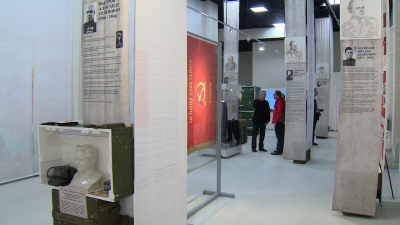 В парке «Россия – моя история» открыли выставку «Вместе с армией и флотом. Жизнь и подвиг»