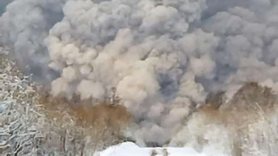 Видео: на Камчатке произошло извержение вулкана Шивелуч