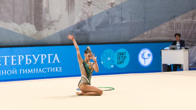 Более 500 художественных гимнасток собрал турнир «Жемчужины Санкт-Петербурга»