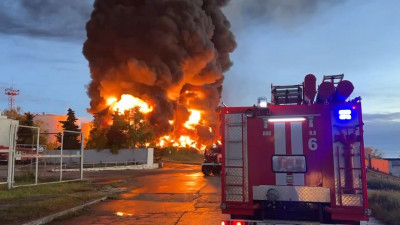В Севастополе локализовали пожар на нефтебазе