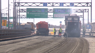 Участок КАД между ЗСД и Приморским шоссе полностью перекроют