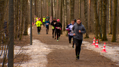 Нестандартный кросс: более трёхсот атлетов приняли участие в забеге по Сосновке