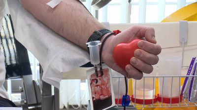В Невской ратуше развернули мобильный пункт сдачи крови