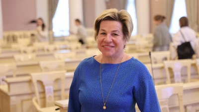 Марина Шишкина ушла с поста заместителя председателя Законодательного Собрания Петербурга