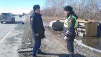 Восемь человек пострадали в ДТП с автобусом на трассе в Новосибирской области