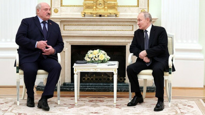 Путин провёл переговоры с Лукашенко