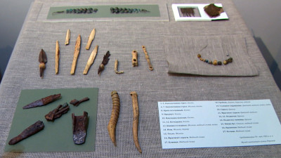 В музее семьи Рерихов показали сокровища древнего клана из предгорий Салаирского кряжа