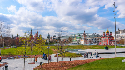 В московском парке «Зарядье» стартовали Дни Петербурга