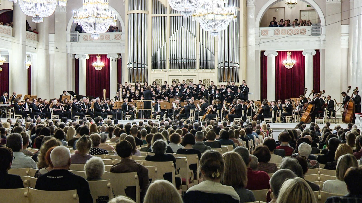 В «Ночь музеев» Петербургская филармония провела для посетителей 13 концертов - tvspb.ru