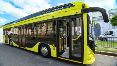 В Петербурге показали инновационный электробус «Генерал»