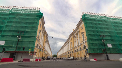 На площади Островского приведут в порядок здания Дирекции императорских театров