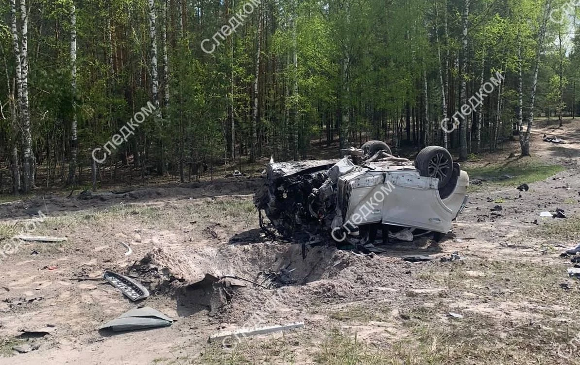 Появились фотографии взорванной машины Прилепина - tvspb.ru