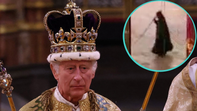 На коронации Карла III заметили смерть с косой