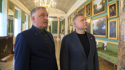Глава Перми посетил Строгановский дворец по приглашению Русского музея