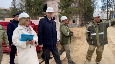 Александр Бастрыкин проинспектировал реконструкцию бывшего военного госпиталя в Петергорфе
