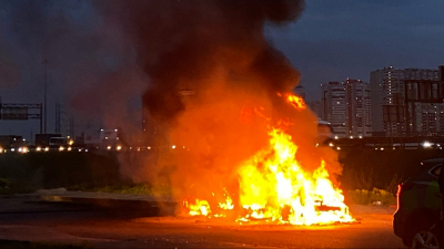 За ночь в Московском районе сгорели шесть автомобилей