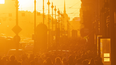 В Петербурге 113 дней подряд светило солнце