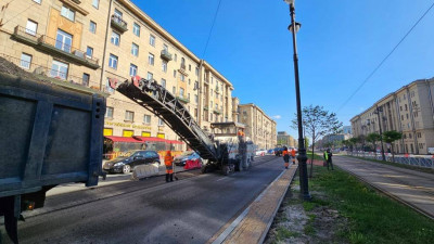 Дорожники постараются как можно быстрее обновить асфальт на Московском проспекте