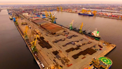 За год «Большой порт Санкт-Петербург» увеличил грузооборот в 1,5 раза порт