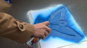 Законное граффити вместо незаконных объявлений