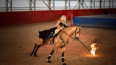 Конный театр Ларисы Луста представит музыкальный спектакль по древнеславянским мифам