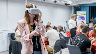 Студентам и молодым специалистам Петербурга представили VR-технологию обучения персонала