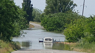 В Херсонской области затопило город Алешки: эвакуировали пациентов местной больницы