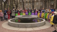 Во дворе дома на Московском проспекте фонтан получил вторую жизнь